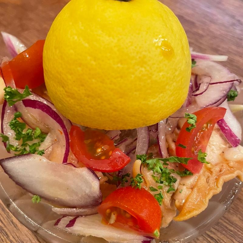 つぶ貝のセビーチェ(トーキョーサワースタンド)