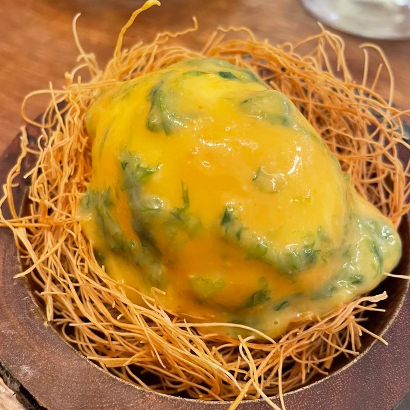 ウニと青海苔のウフマヨ(トーキョーサワースタンド)