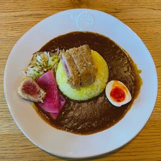 三崎マグロのカレーライス(ビーチエンド カフェ)