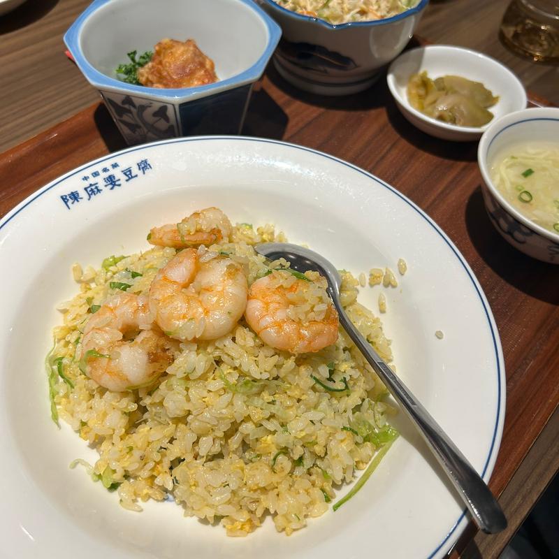 選べる炒飯セット(陳麻婆豆腐 ルクアイーレ大阪店)