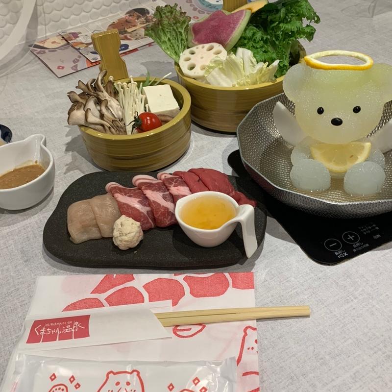 特製めんこいセット(くまちゃん温泉 札幌本館)