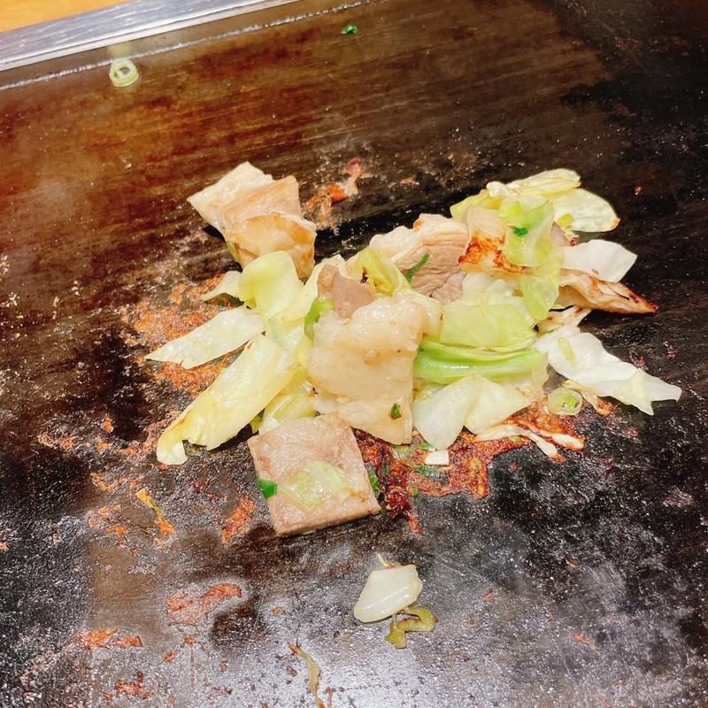 牛すじ塩焼き(鶴橋風月梅田お初天神通り店)