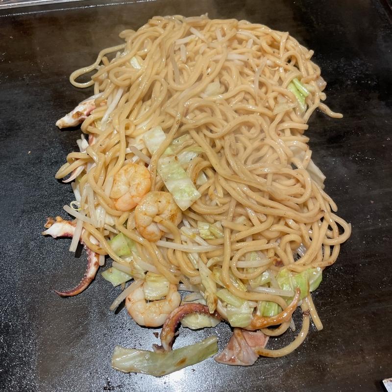 塩焼きそば(鶴橋風月梅田お初天神通り店)