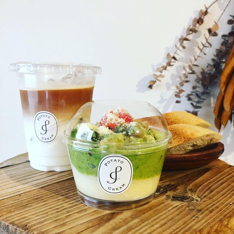 アスパラとベーコンのジェノベーゼポテトクリーム(Potato Cream / potato cream よる)