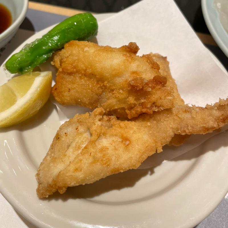 とらふぐ唐揚げ(とらふぐ亭 銀座店)
