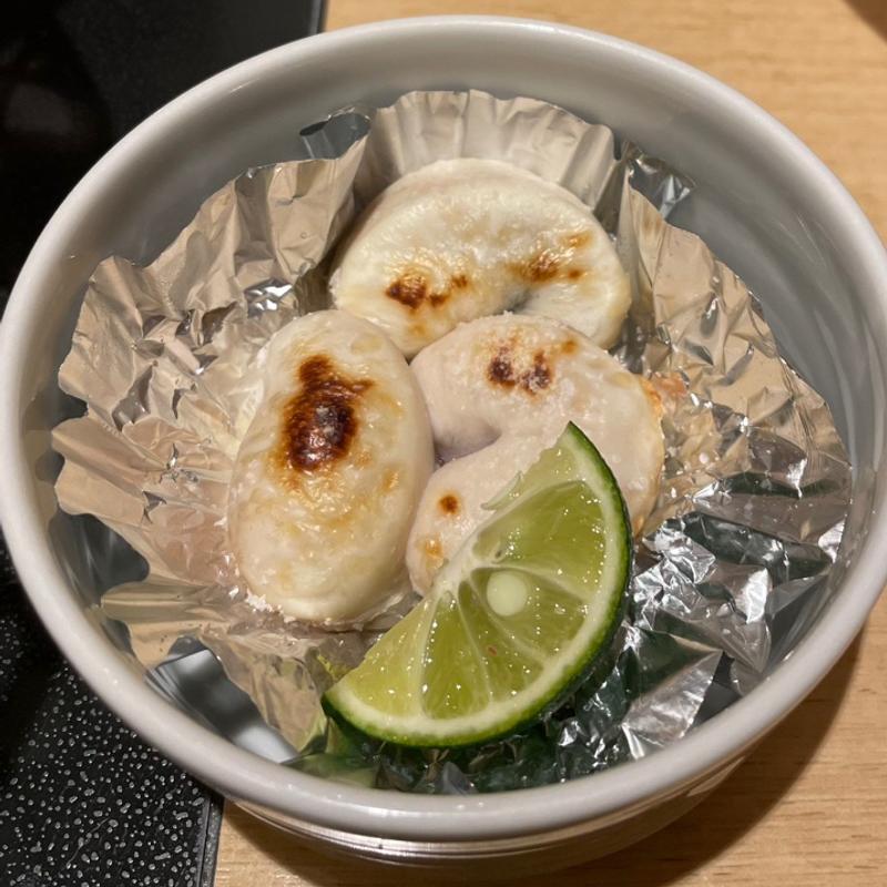 白子焼き(とらふぐ亭 銀座店)