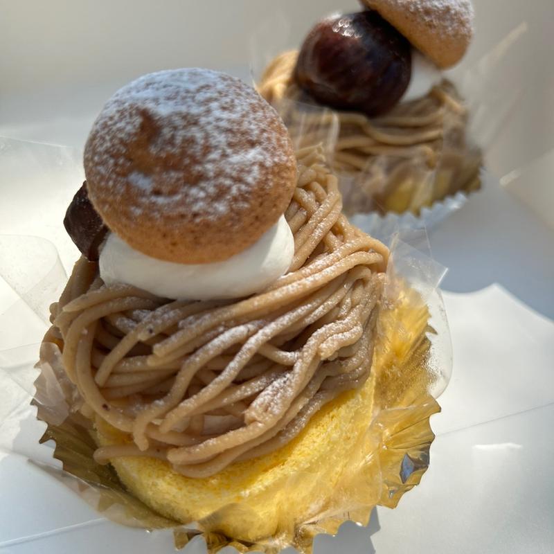 利平栗のモンブラン(空気ケーキ。 )