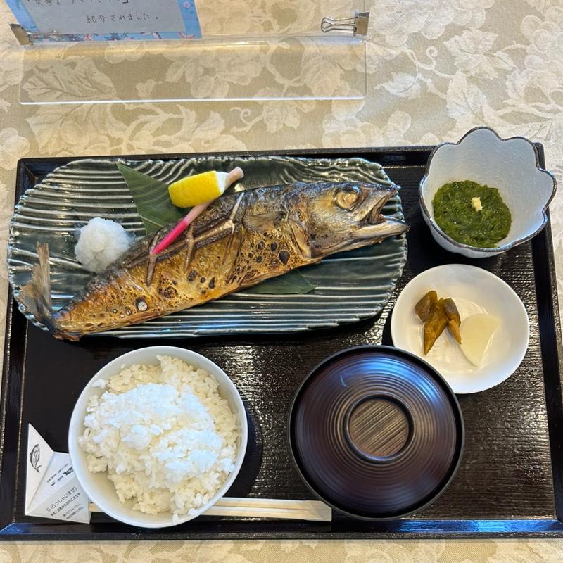 金華鯖塩焼定食(友福丸 （ともふくまる）)