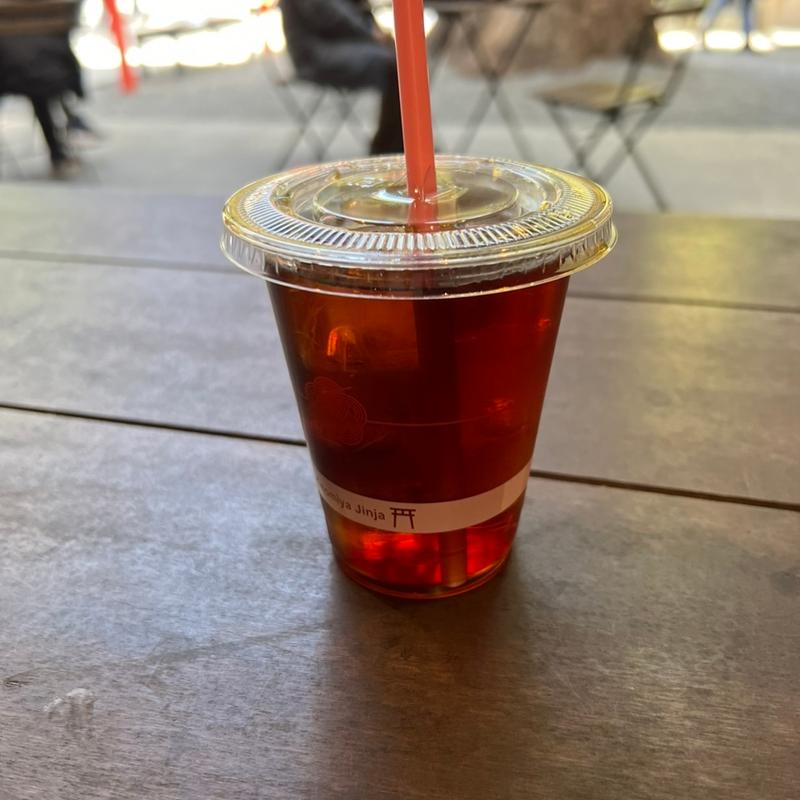 アイスコーヒー(Open Cafe 茶寮 報鼓)