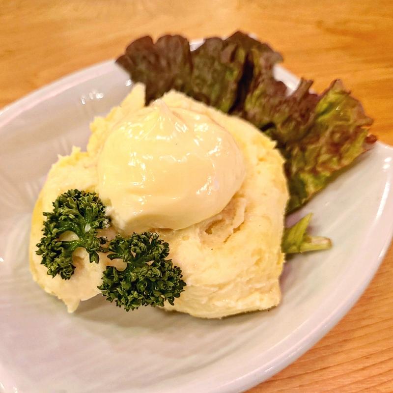 燻したたくあん入りポテサラ(ながりの炉 サンキタ本店)