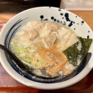 肉玉雲呑麺・塩(麺処直久 大久保店)