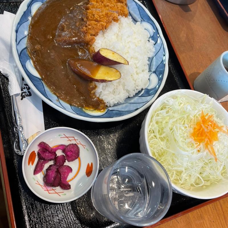チキンカツカレー(獅子銀 とうじょう店（道の駅 とうじょう）)