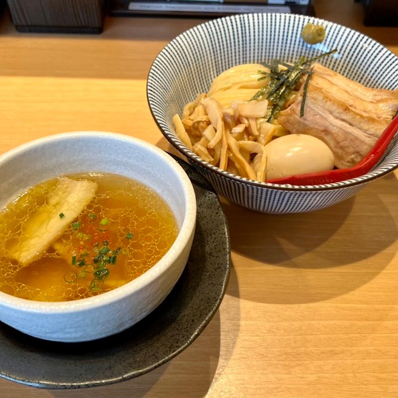 特製淡麗塩つけ麺(塩つけ麺灯花)
