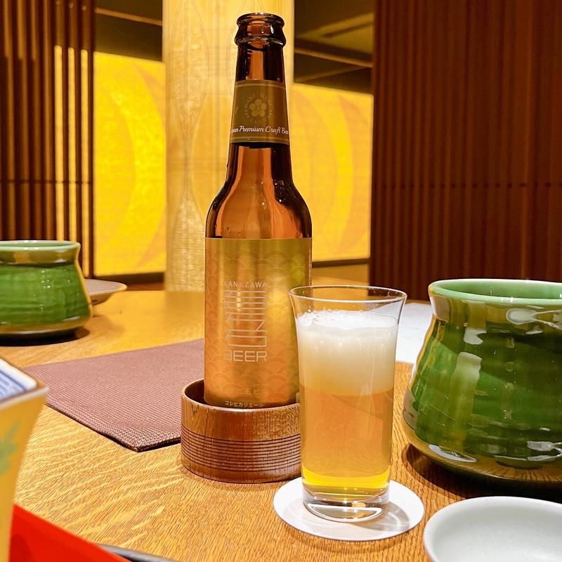 金沢百万石ビール(山中温泉　花紫 （はなむらさき）)