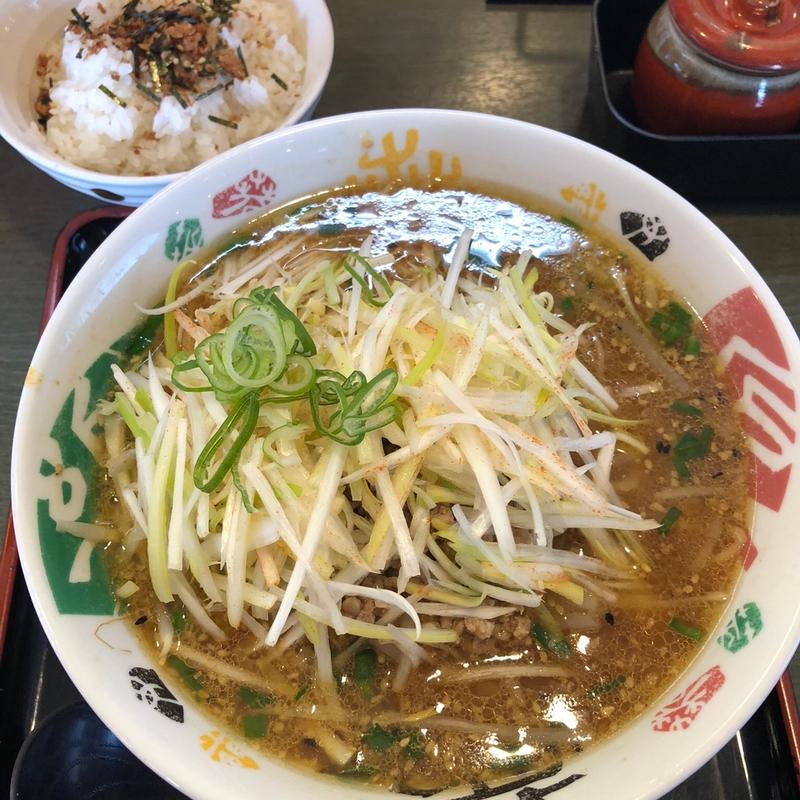 ネギ味噌ラーメン(熱烈チャーシュー一番家 )