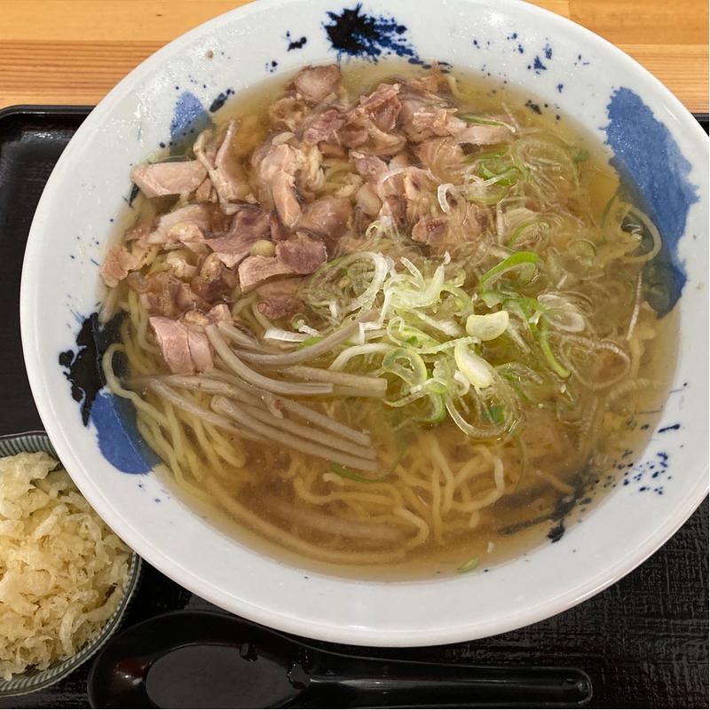 鳥中華そば(山形蕎麦 つるや)