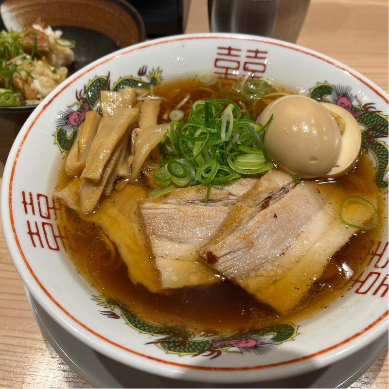 中華そば(京紫 灯花繚乱 四谷本店)