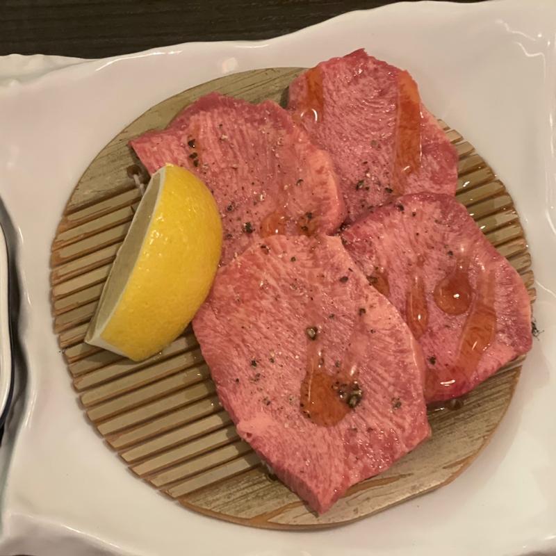 牛タン(焼肉 はとや)