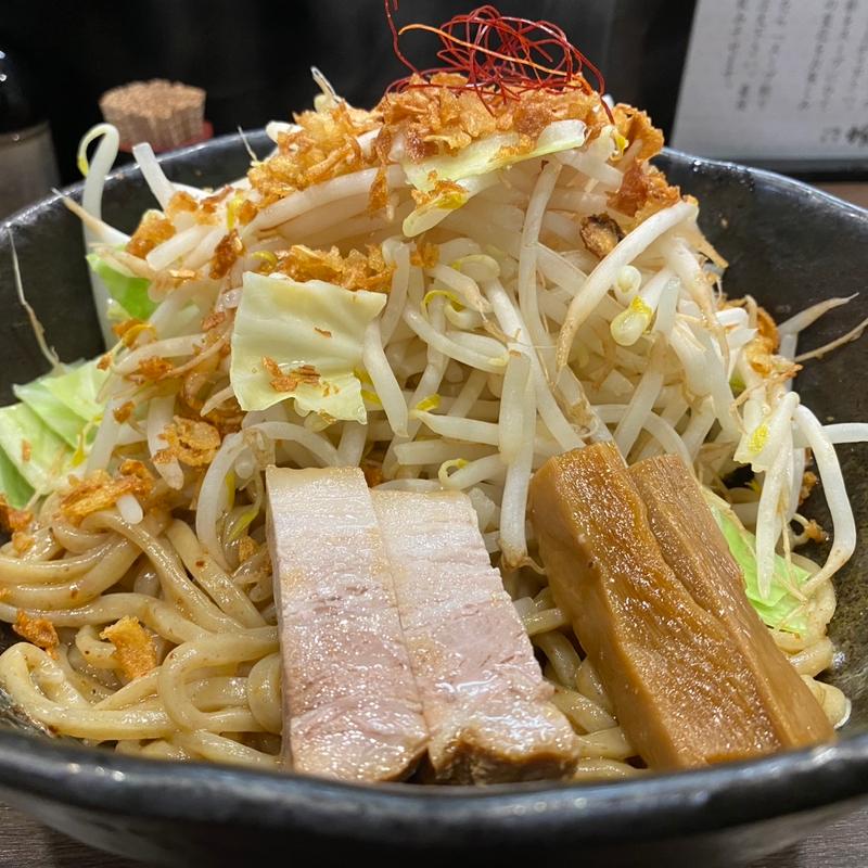 油そば(つけ麺専門 がんつけ 天神店)