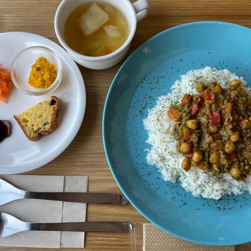 ひよこ豆のキーマカレー(バグダッド （CAFE&REST BAGDAD）)