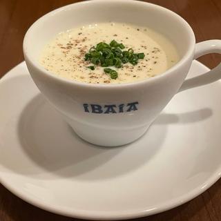 仁田ネギの冷製スープ