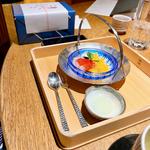 夕食膳(山中温泉　花紫 （はなむらさき）)