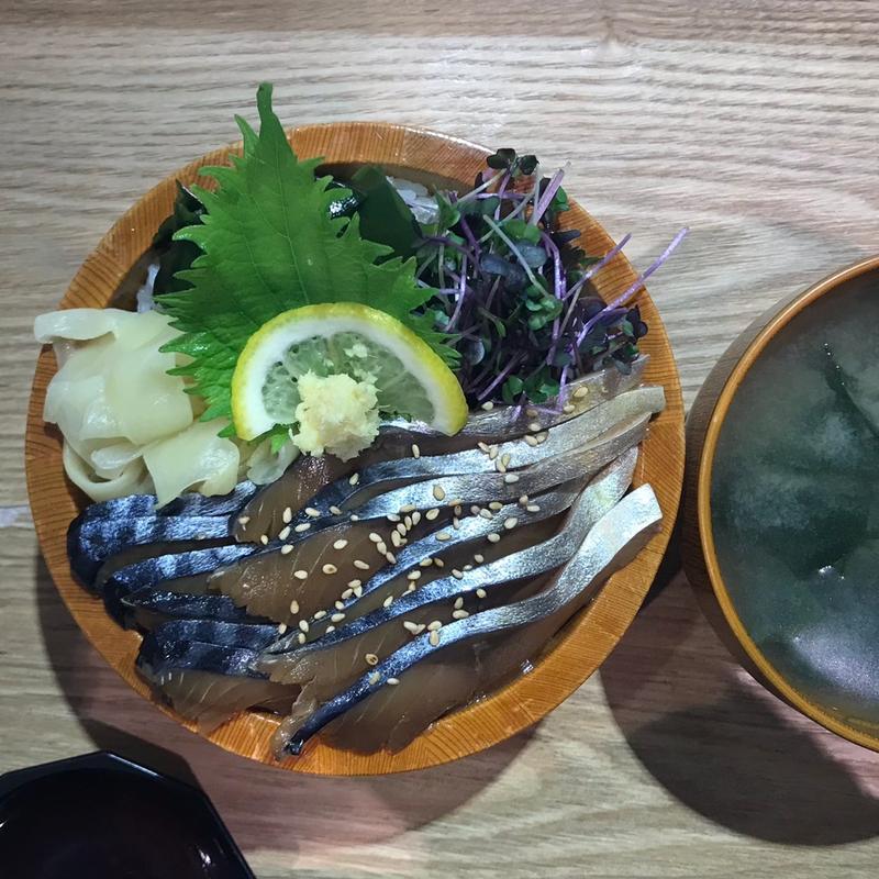 金華サバ漬け丼(ふぃっしゃーまん亭　)