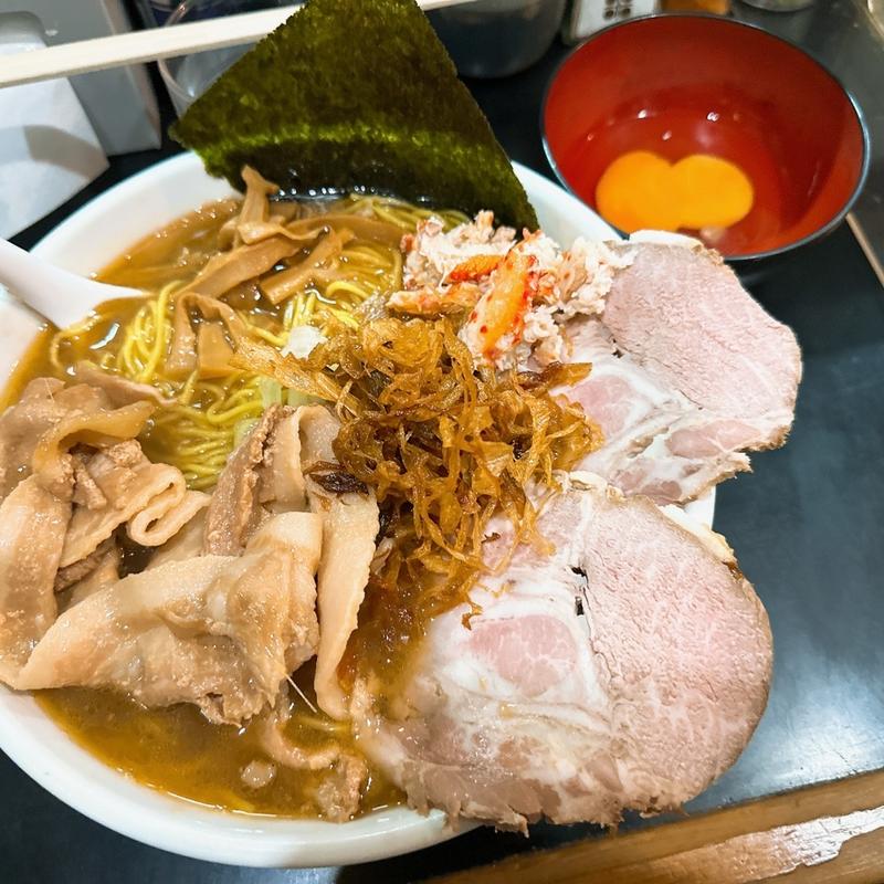 100SP花咲蟹12kgスペシャル、大盛り、つけたま(一条流がんこ総本家分家荒木町)