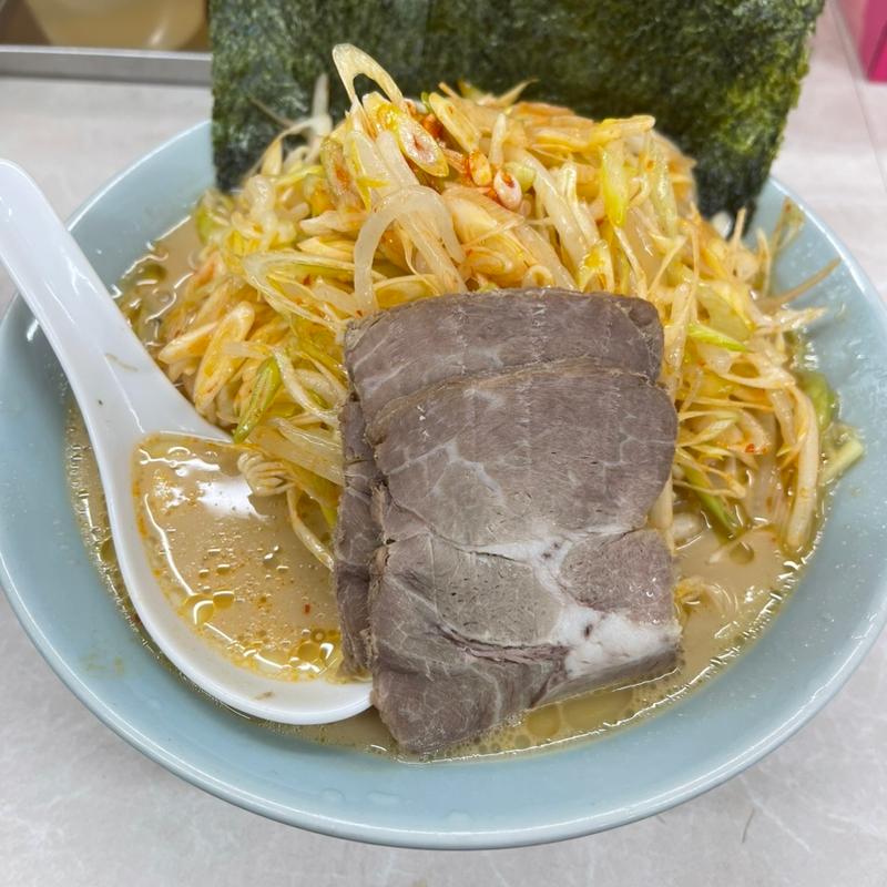 赤ネギもやしラーメン(ラーメン寺田家 戸塚店)