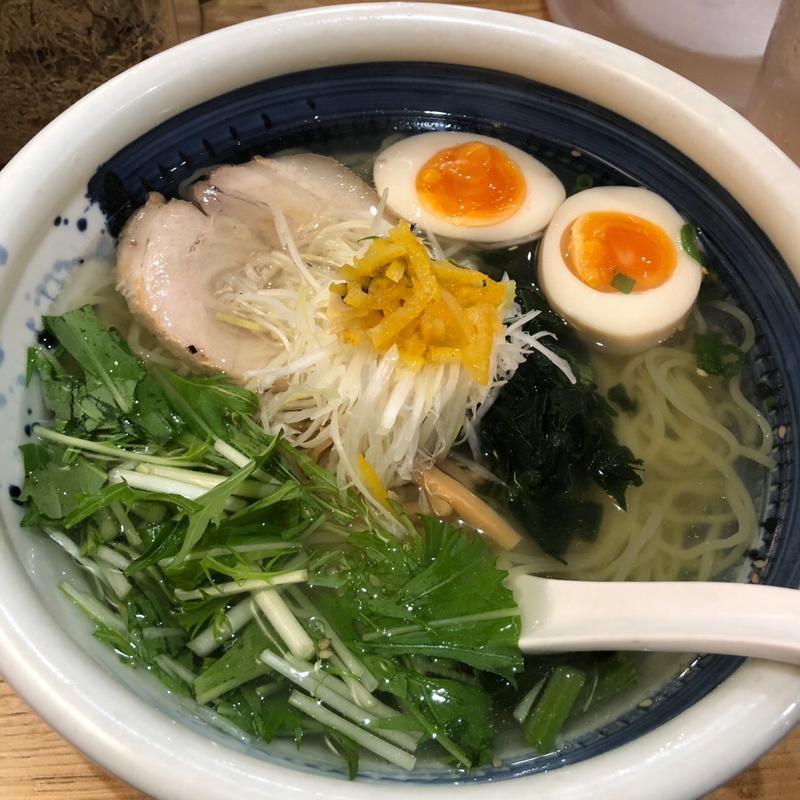 特ゆず塩(俺流塩ラーメン 中目黒駅前店)