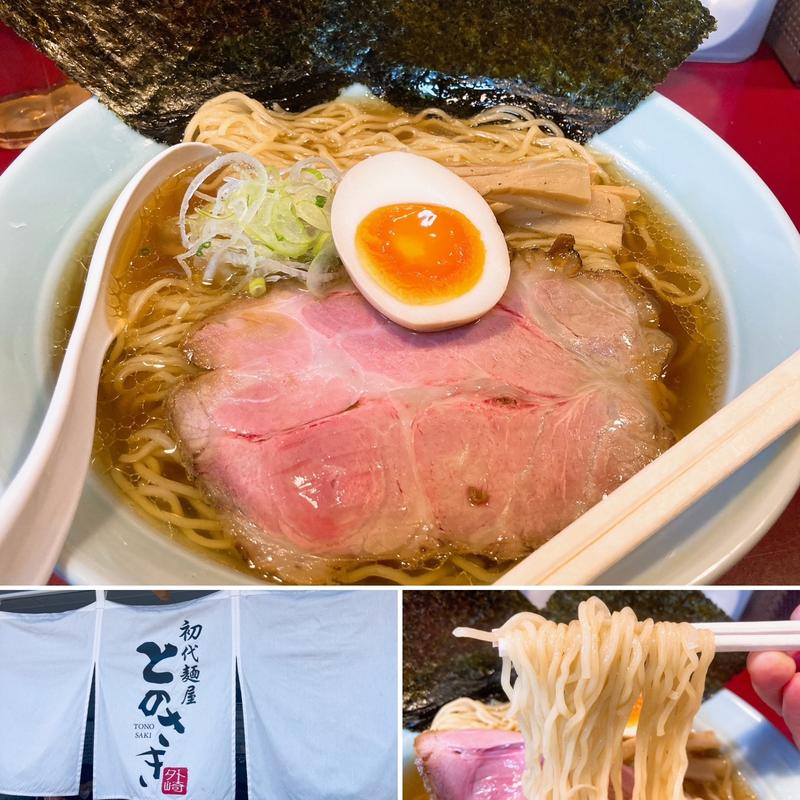 中華そば　大盛(初代麺屋とのさき )