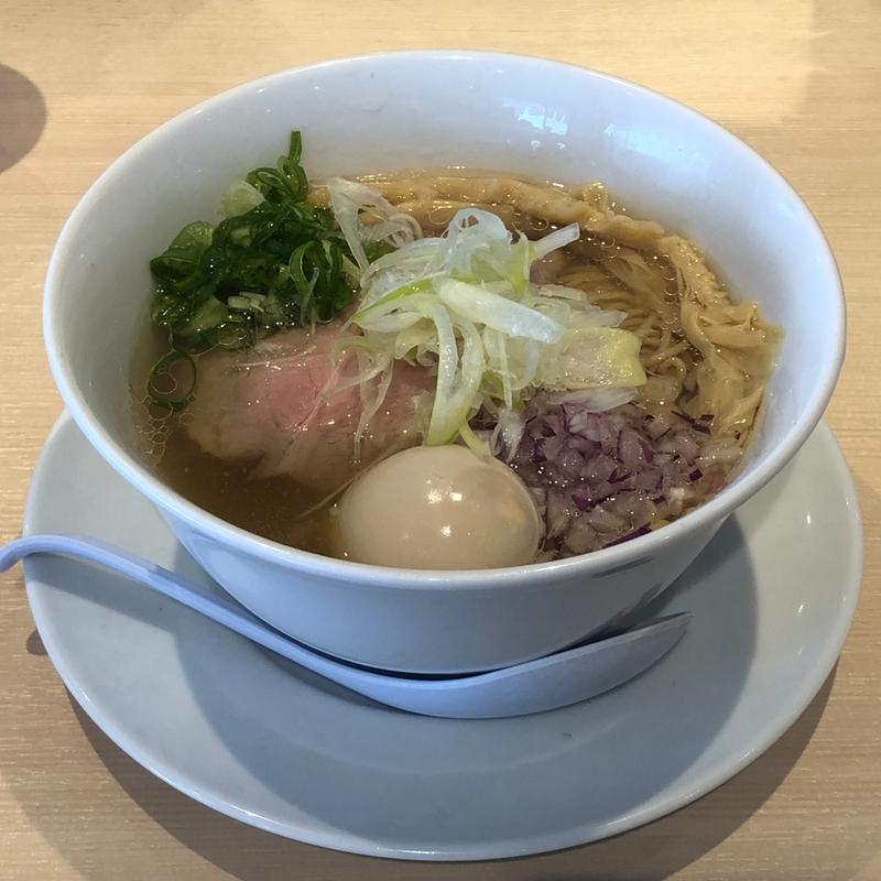 特製塩らぁ麺(らぁ麺 かめ田)
