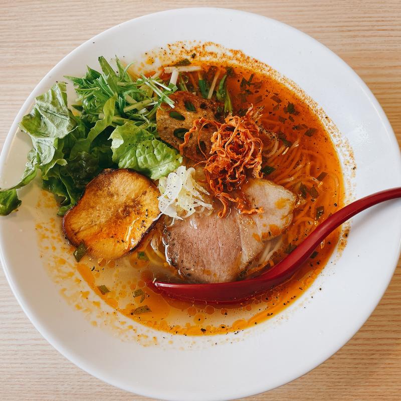 トムヤムらーめん(旬菜らーめんえむず)