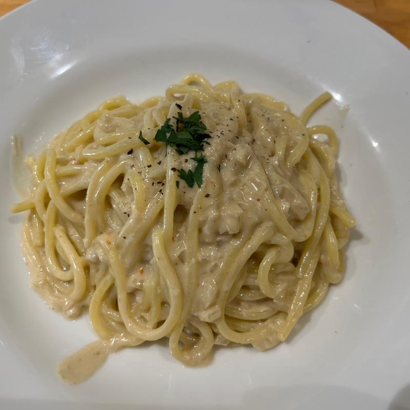 カニミソクリームパスタ(パスタハウスエニ)