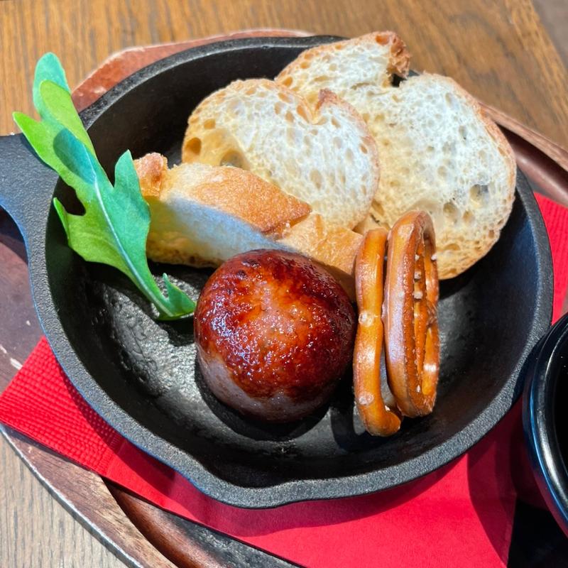 豚レバーパテのキャラメリゼ(SCHMATZ Ariake シュマッツ・ビア・ダイニング 有明ガーデン)