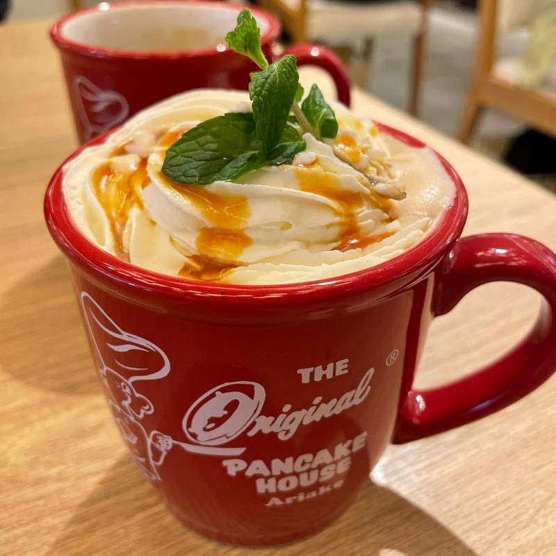 キャラメルラテ(オリジナルパンケーキハウス有明ガーデン)