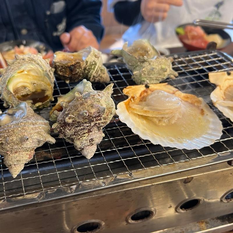 食べ放題(休日女性)(浜焼き屋)