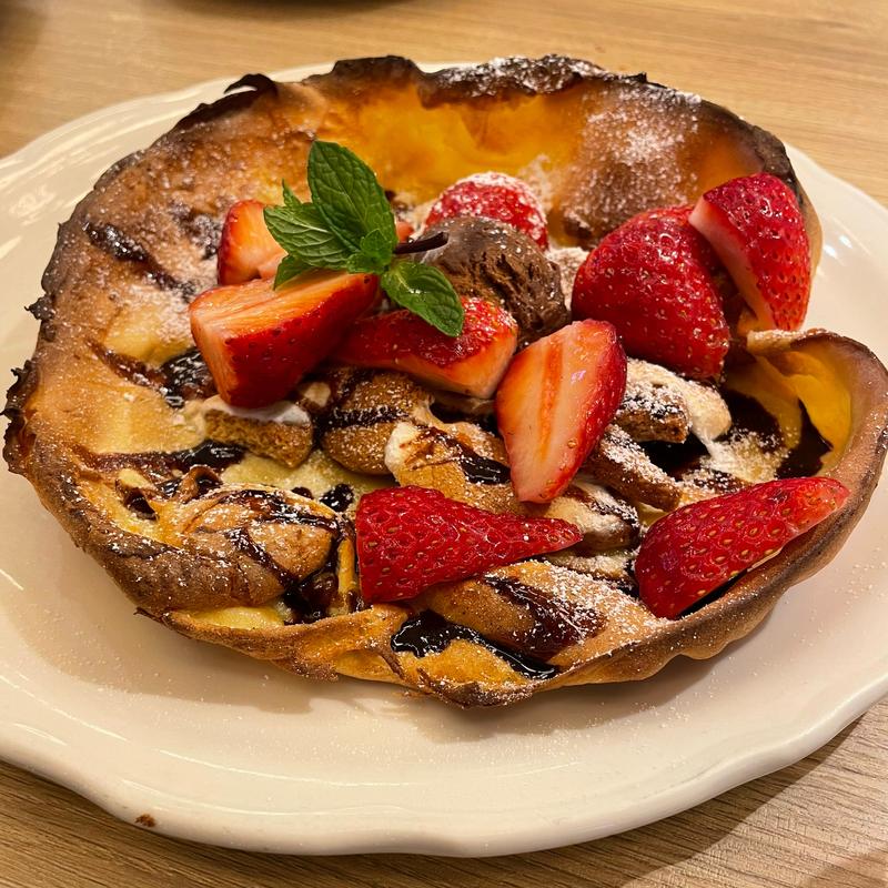 ストロベリーパンケーキ(オリジナルパンケーキハウス有明ガーデン)