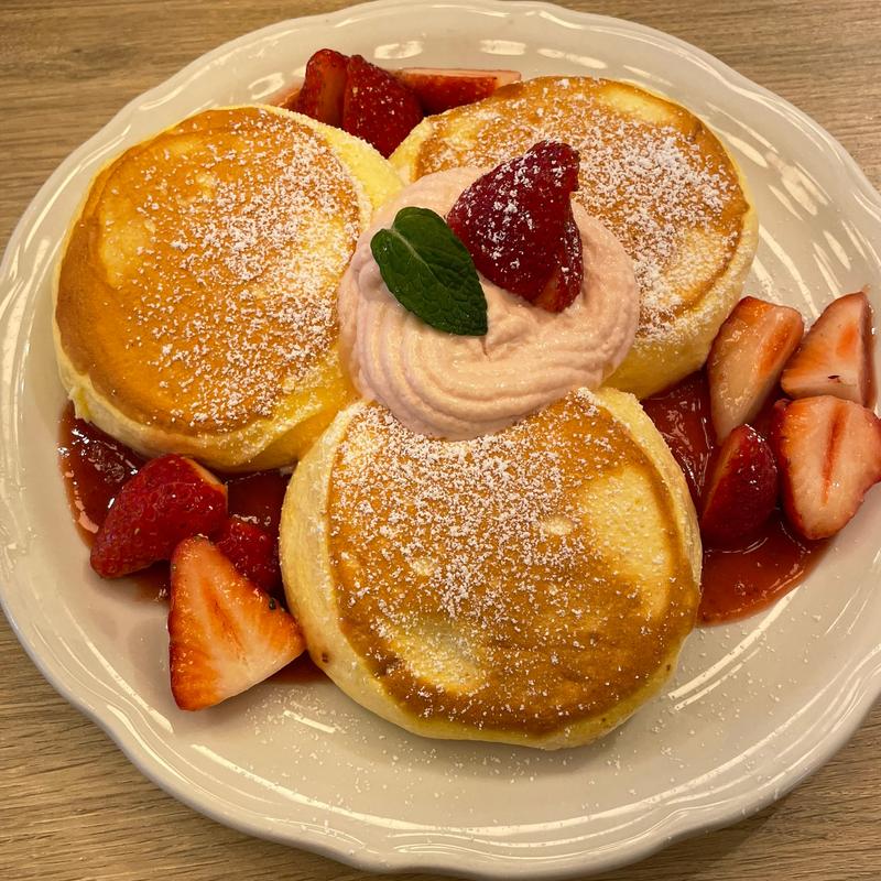 ふわふわミックスフルーツパンケーキ(オリジナルパンケーキハウス有明ガーデン)