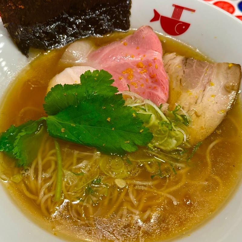 鯛塩ラーメン 細麺(瀬戸内ラーメン めで鯛)
