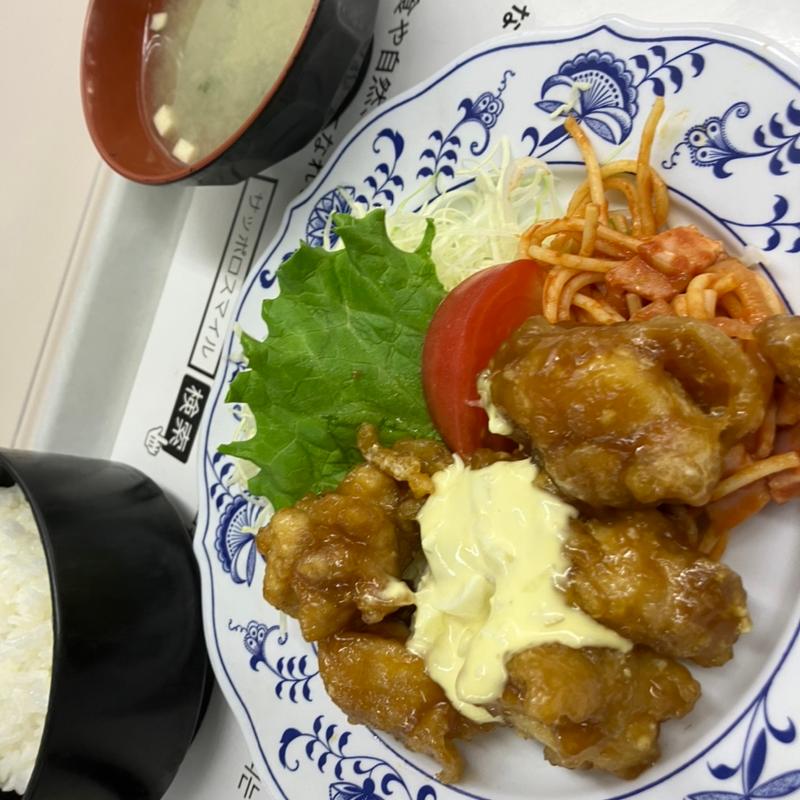 すずらん定食（チキン南蛮）(札幌市役所地下食堂)