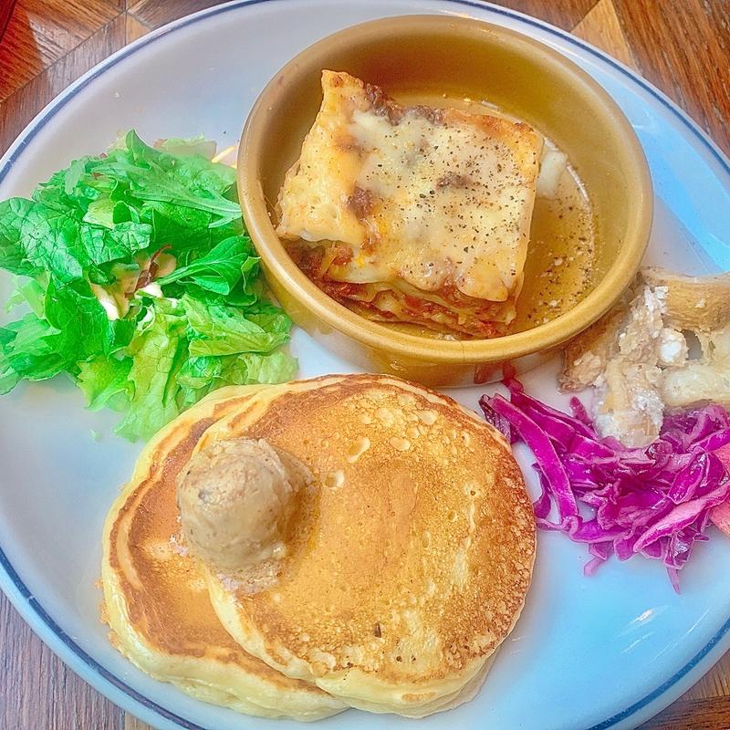 自家製ミートソースのラザニア(J.S. PANCAKE CAFE マークイズみなとみらい店)