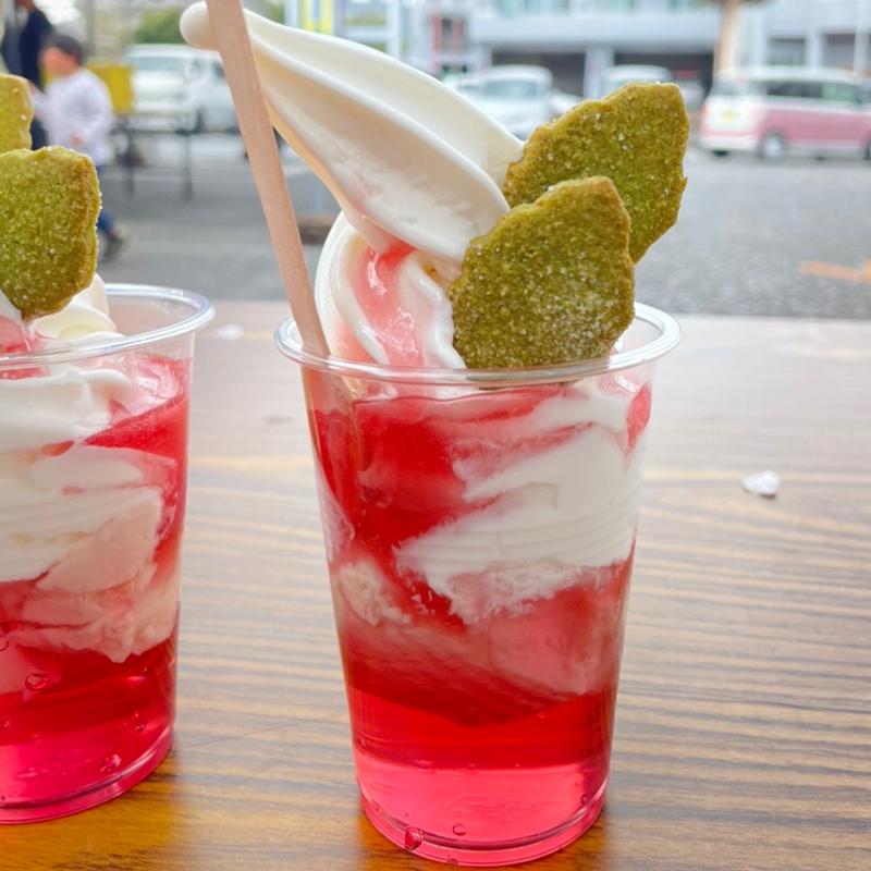 さくらパフェ(とうふ工房わたなべ )