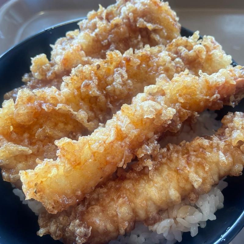 海老イカ天丼(海老四天丼)