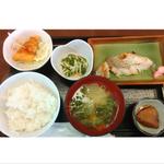 真鱈こうじ焼き定食(番屋みんこま)