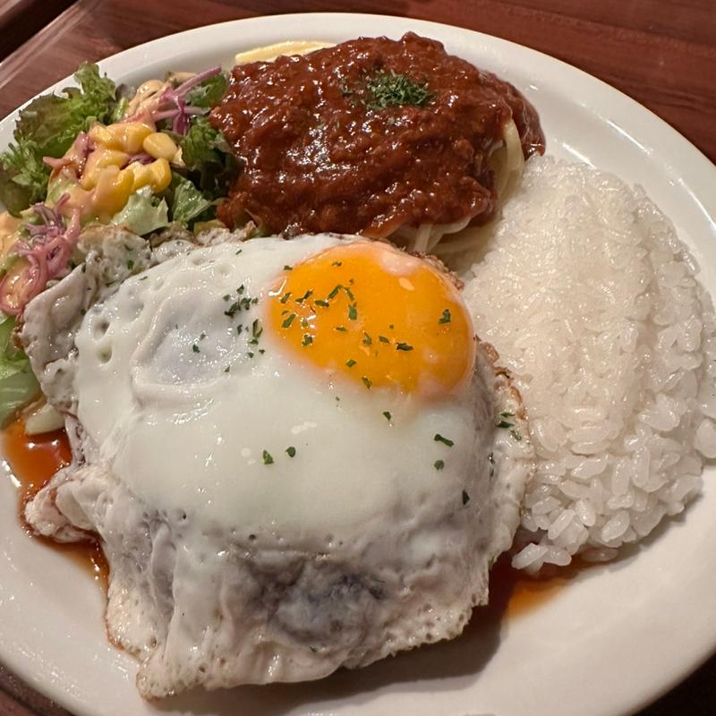 ハンバーグプレート(ビアバル マ・メゾン チカマチラウンジ店)