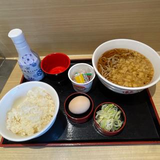 朝食納豆セット(いろり庵きらく 港南台)