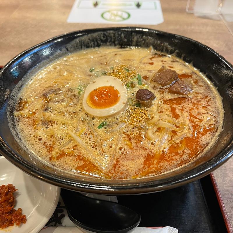 満天辛麺味噌（大辛）(満天家 宇都宮駅パセオ店)