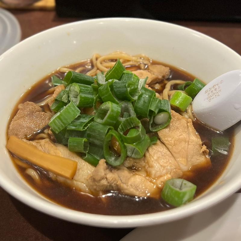 高井田の黒い中華そば(大阪王将 梅田太融寺店)