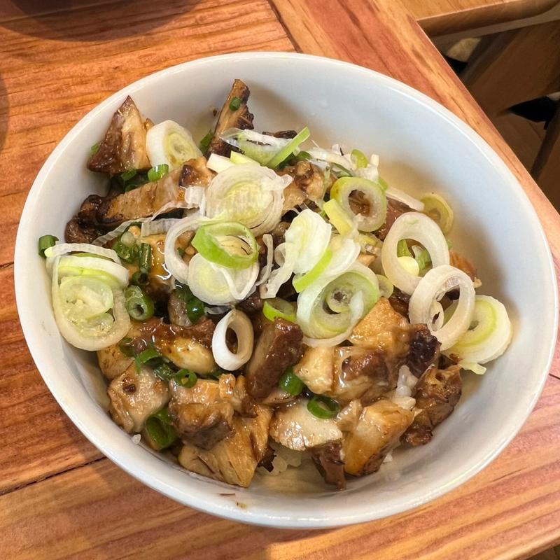 ネギチャーシュー飯(鶏煮干しそば きんぼし)